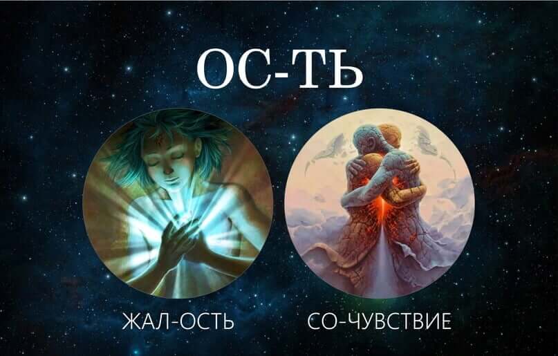 Иллюстрация к материалу «Разбор слова ость, жалость, сочувствие»